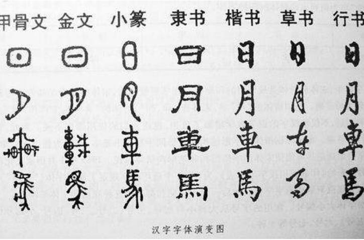 正体字对话简体字: 汉字的演变并非由繁到简